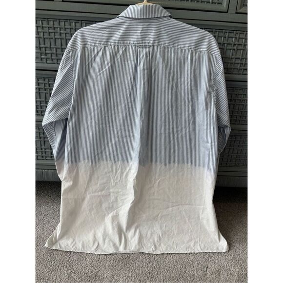 LAFAYETTE 148 NY Everson Solo Melange Stripe Long-Sleeve Blouse, $448 XS - Picture 4 of 9